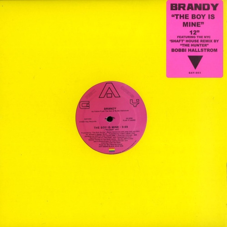Brandy - The Boy Is Mine (Bobbi Hallstrom "Shaft" Remix) - 12" Vinyl