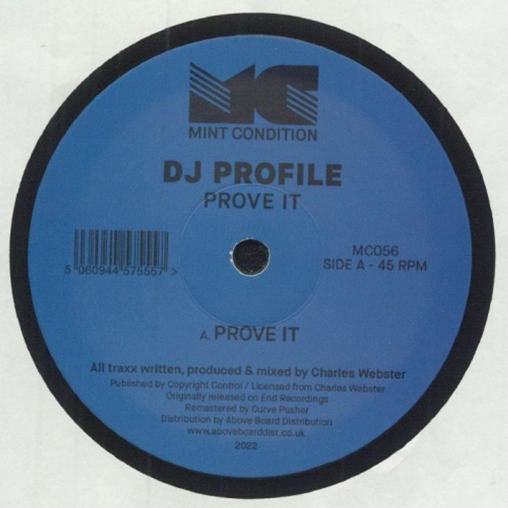 DJ Profile - Prove It - 12" Vinyl