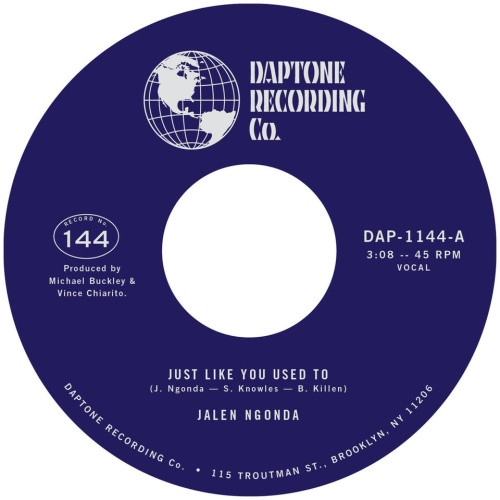 Jalen Ngonda - Just Like You Used To - 7" Vinyl