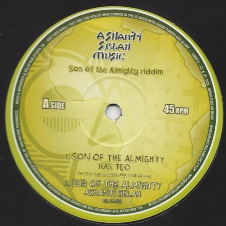 Various Artists - Son Of The Almighty Riddim - 10" Vinyl