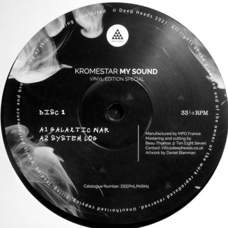 Kromestar - My Sound Disc 1 - 12" Vinyl