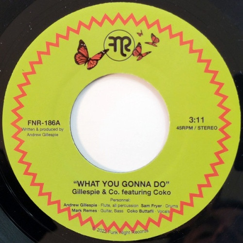 Gillespie & Co - What You Gonna Do - 7" Vinyl
