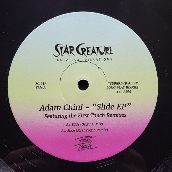 Adam Chini & First Touch - Slide Ep - 12" Vinyl