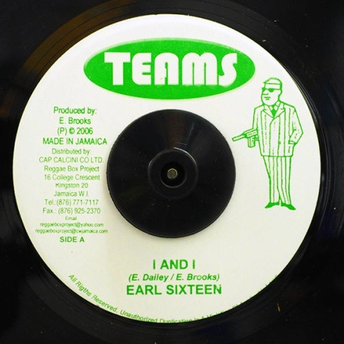 Earl Sixteen - I and I - 7" Vinyl