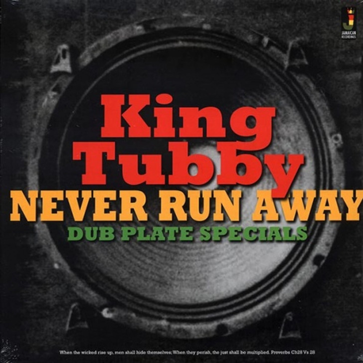 King Tubby - Never Run Away - Dub Plate Specials - LP Vinyl