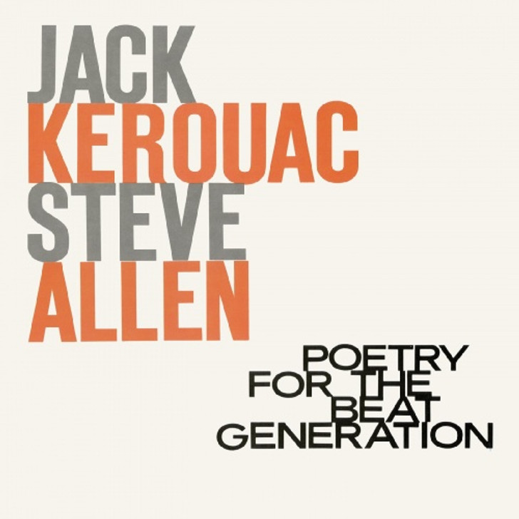 Jack Kerouac & Steve Allen - Poetry For The Beat Generation - LP Colored Vinyl