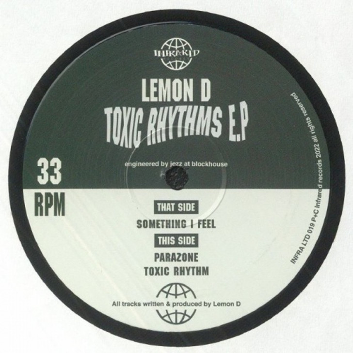 Lemon D - Toxic Rhythms Ep - 12" Vinyl