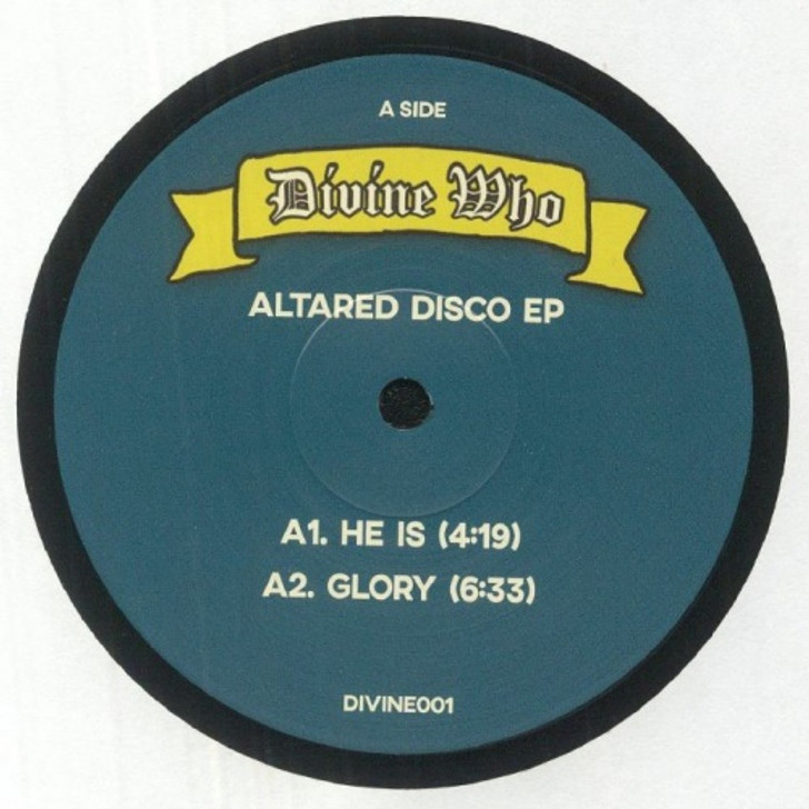 Divine Who - Altered Disco - 12" Vinyl