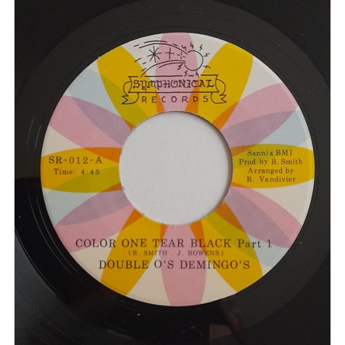 Double O's Demingo's - Color One Tear Black - 7" Vinyl