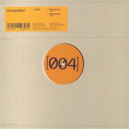 SP:MC - Missing You / Big Request - 12" Vinyl