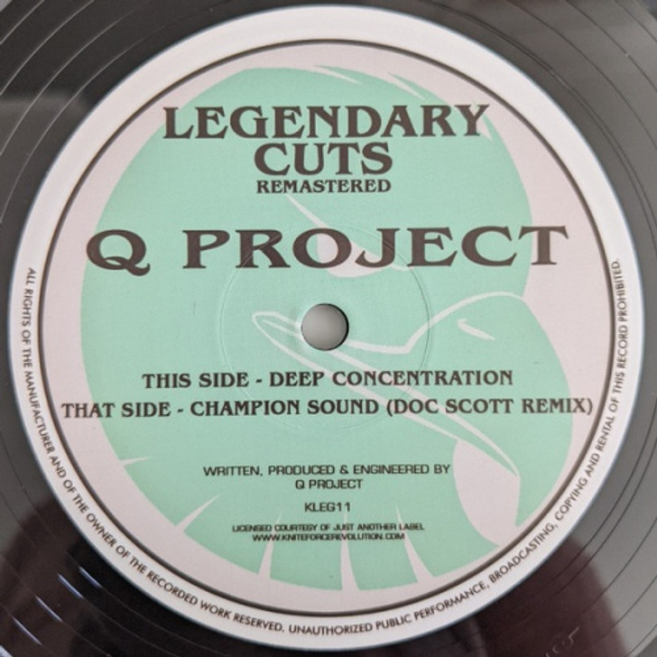 Q Project - Deep Concentration Ep - 12" Vinyl