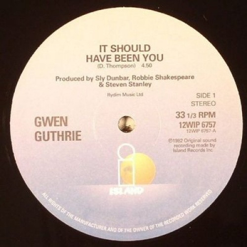 Gwen Guthrie - It Should Have Been You - 12" Vinyl