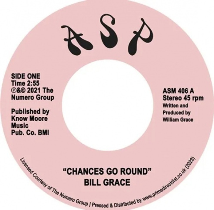 Bill Grace - Chances Go Round RSD - 7" Vinyl