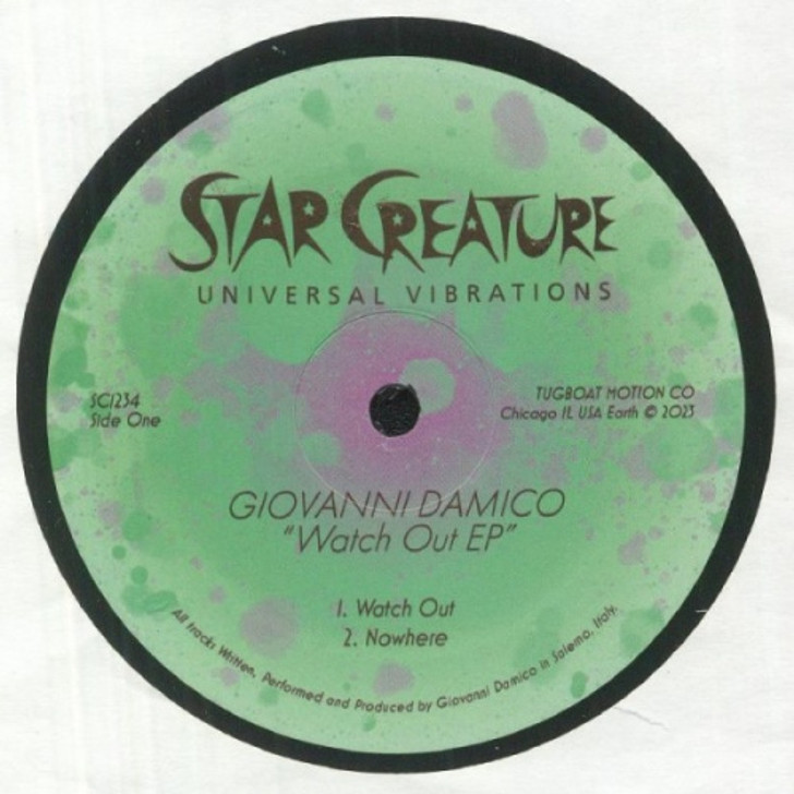 Giovanni Damico - Watch Out Ep - 12" Vinyl