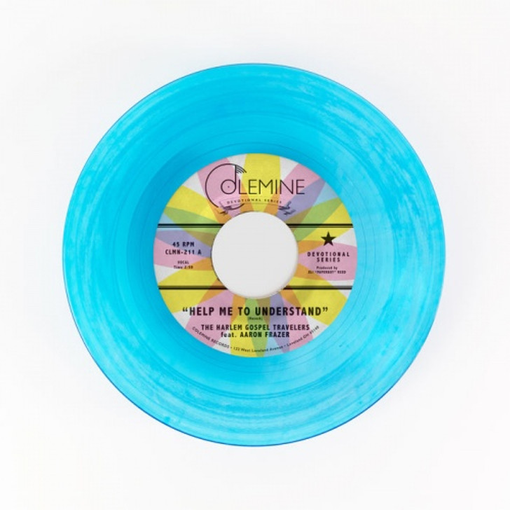 The Harlem Gospel Travelers & Aaron Frazer - Help Me To Understand - 7" Colored Vinyl