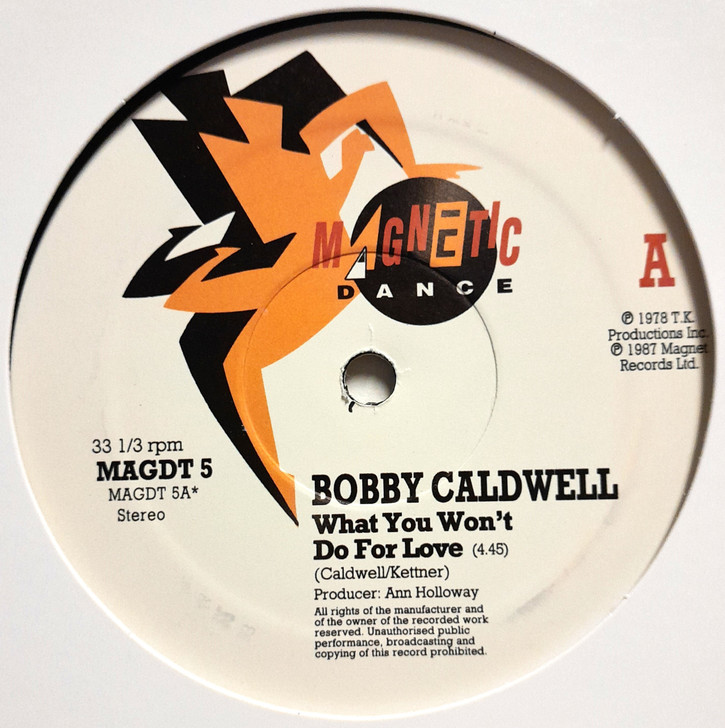 Bobby Caldwell - What You Won't Do For Love - 12" Vinyl
