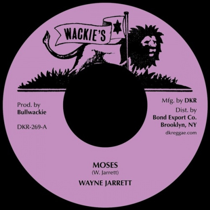 Wayne Jarrett - Moses - 7" Vinyl