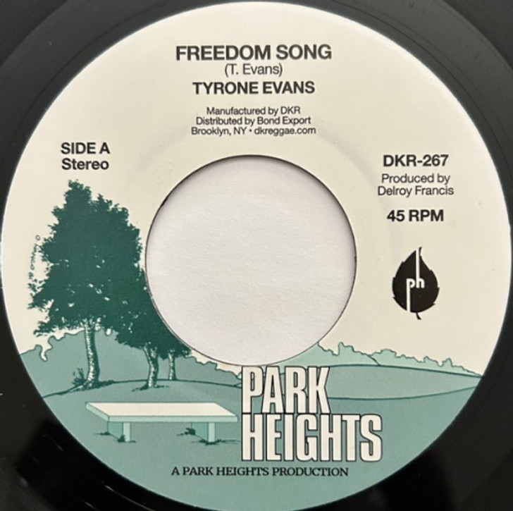 Tyrone Evans - Freedom Song - 7" Vinyl