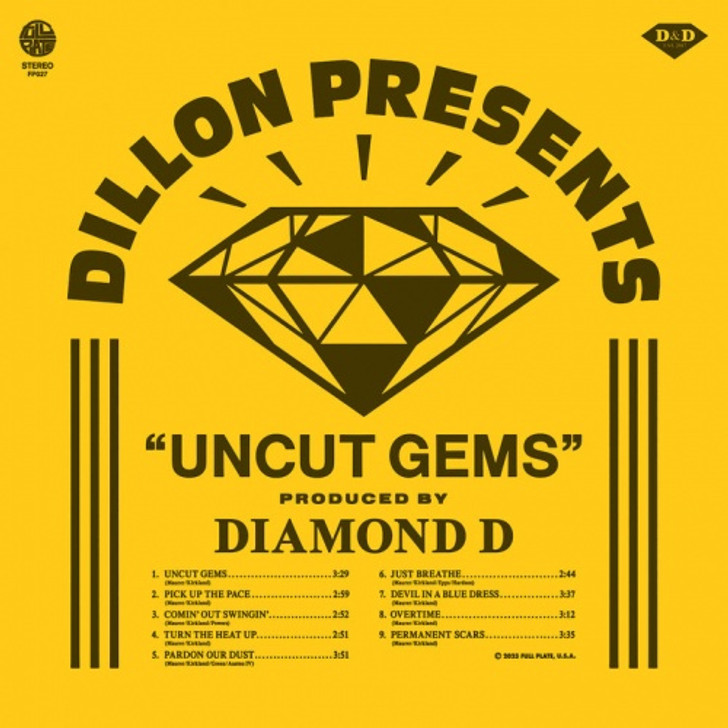 Dillon & Diamond D - Uncut Gems - LP Vinyl