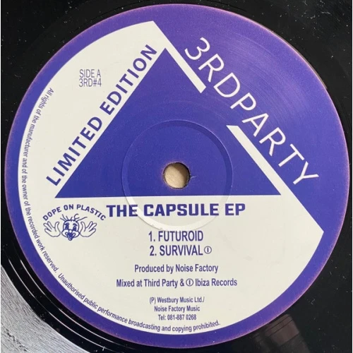 Noise Factory - The Capsule Ep - 12" Vinyl