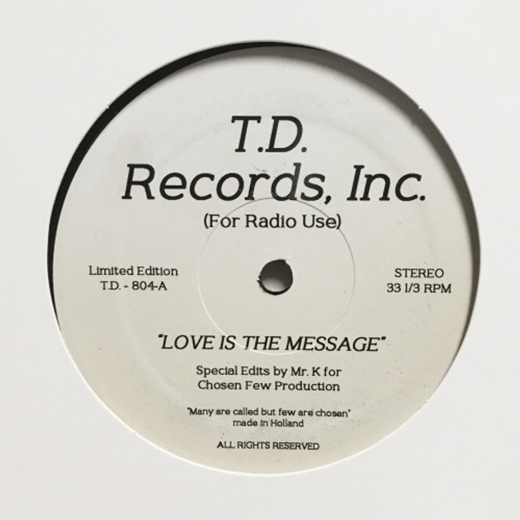 Mfsb / Chi-lites - Love is the Message / Mistake - 12" Vinyl