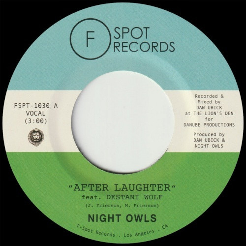 Night Owls - After Laughter / Didn't I - 7" Vinyl