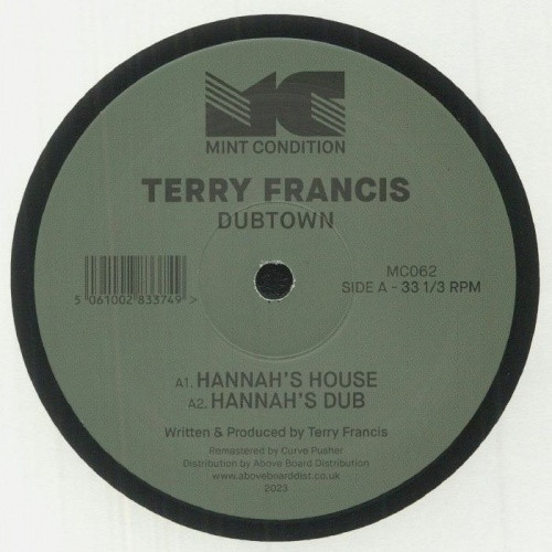Terry Francis - Dubtown - 12" Vinyl