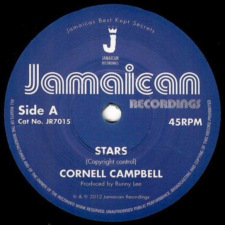 Cornell Campbell - Stars - 7" Vinyl