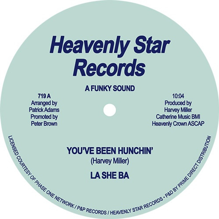 La She Ba - You've Been Hunchin' - 12" Vinyl