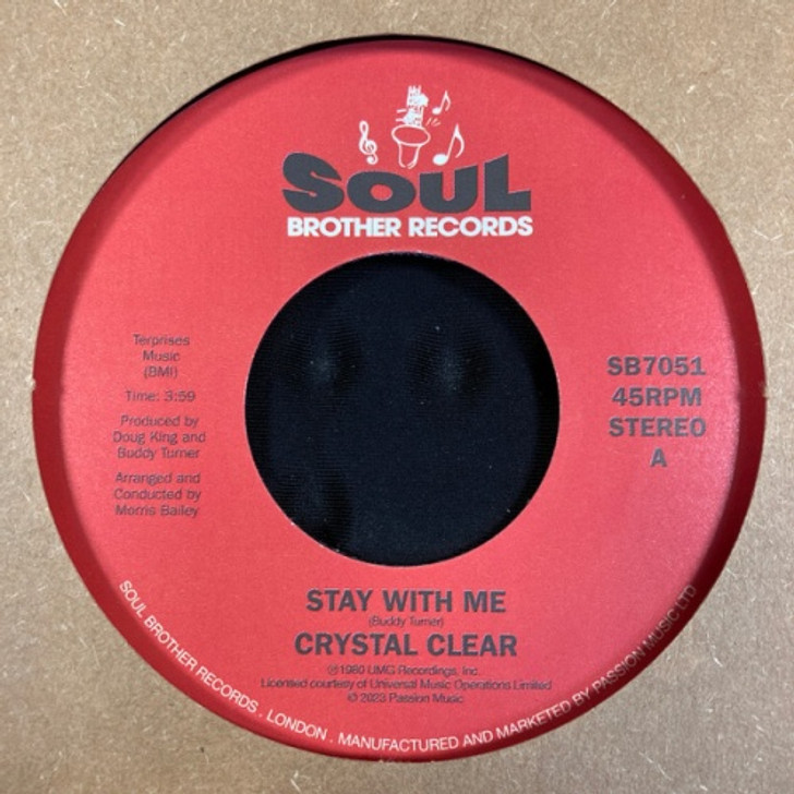 Crystal Clear - Stay With Me - 7" Vinyl