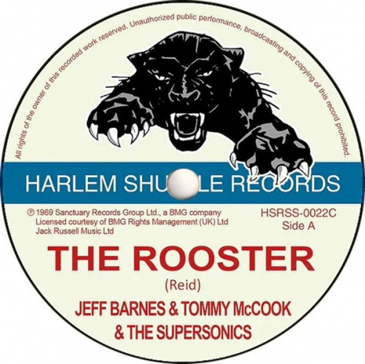 Tommy McCook & The Supersonics - The Rooster / The Saint - 7" Vinyl