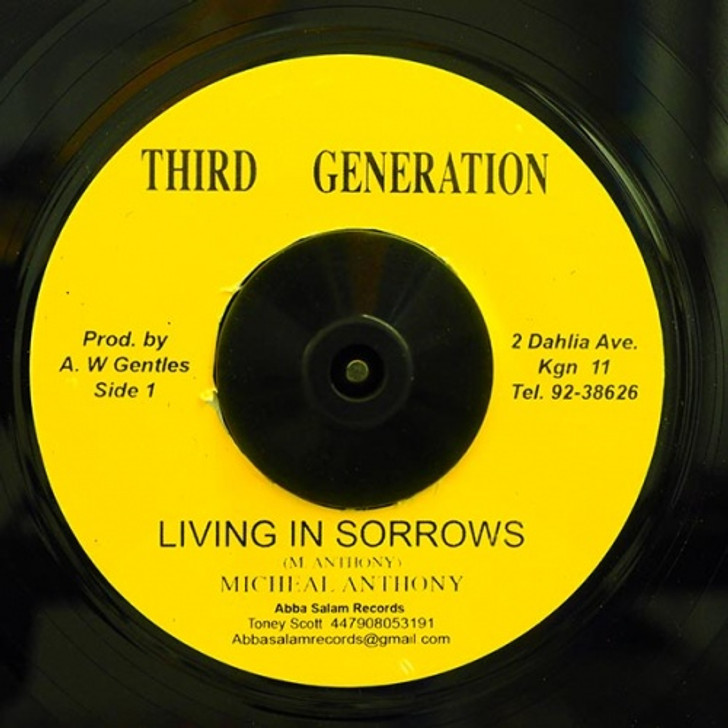 Michael Anthony - Living In Sorrows - 7" Vinyl