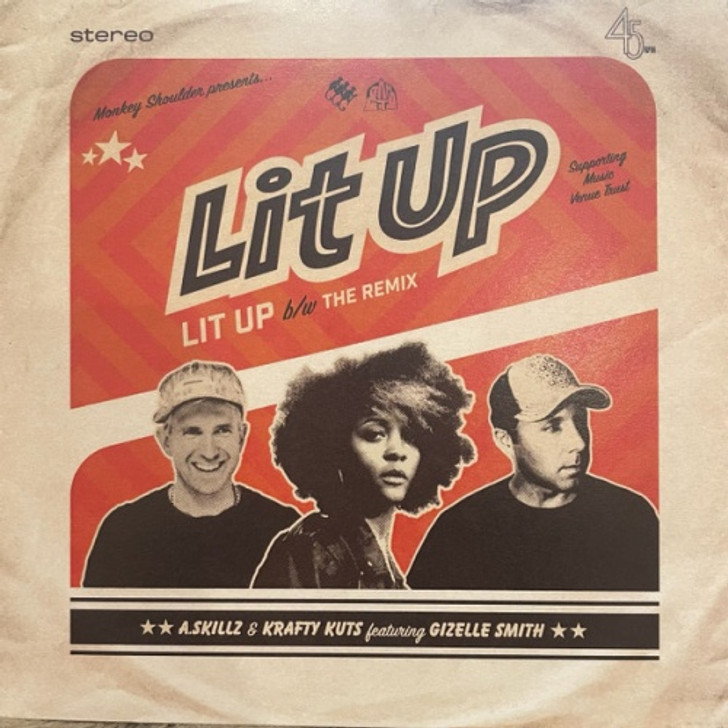 A.Skillz & Krafty Kuts - Lit Up - 7" Vinyl