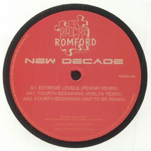 New Decade - Extreme Levels / Fourth Beginning Remixes - 12" Vinyl