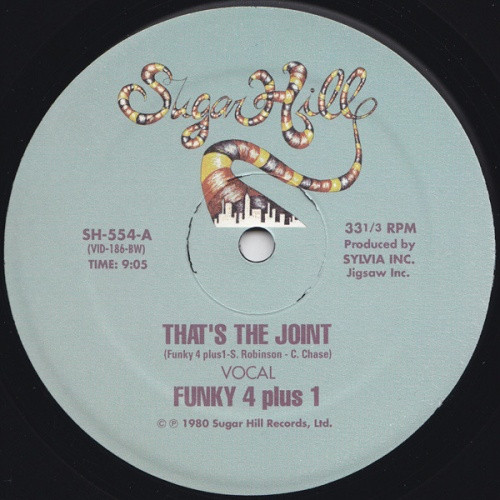 Funky 4 + 1 - That's The Joint - 12
