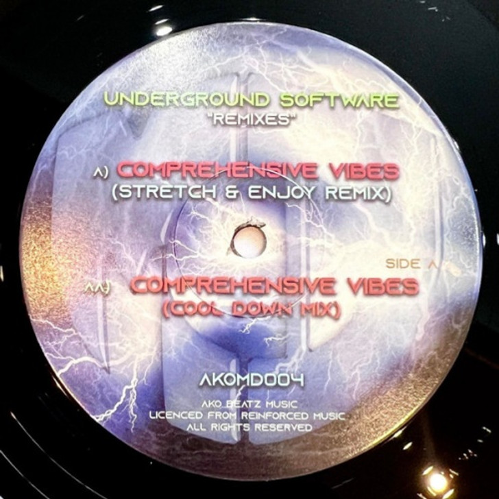 Underground Software - Remixes - 12" Vinyl