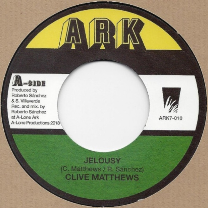 Clive Matthews / Lone Ark Riddim Force - Jelousy - 7" Vinyl