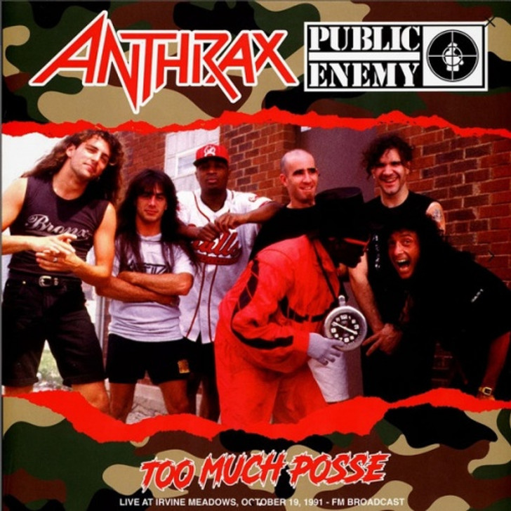 Anthrax & Public Enemy - Too Much Posse: Live At Irvine Meadows 1991 - LP Colored Vinyl