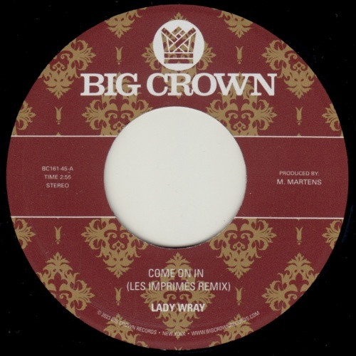 Lady Wray - Come On In - 7" Vinyl