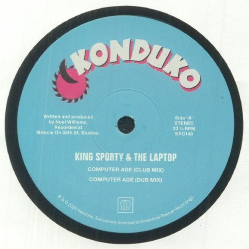 King Sporty & The Laptop - Computer Age - 12" Vinyl