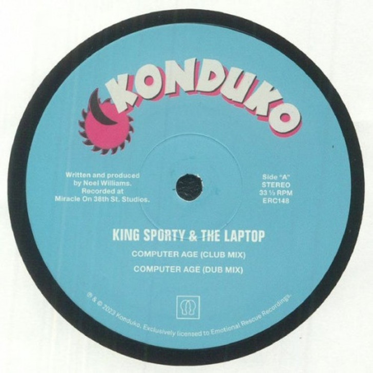 King Sporty & The Laptop - Computer Age - 12" Vinyl