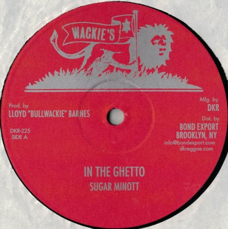 Sugar Minott / Calabash - In The Ghetto / Zion Land - 12" Vinyl