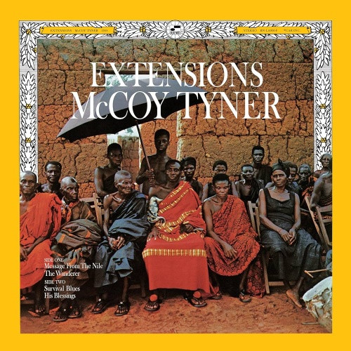 LP☆McCoy Tyner / Extensions 青白UAラベル VAN GELDER刻印 US Blue
