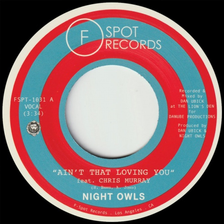 Night Owls - Ain't That Loving You - 7" Vinyl