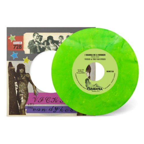 Vickie & The Van Dykes - I Wanna Be A Winner / Outcast - 7" Colored Vinyl