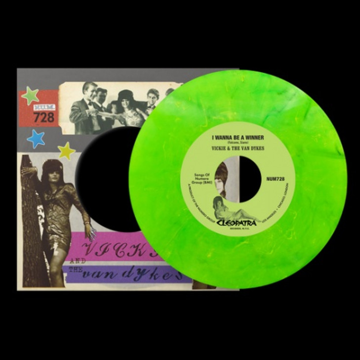 Vickie & The Van Dykes - I Wanna Be A Winner / Outcast - 7" Colored Vinyl