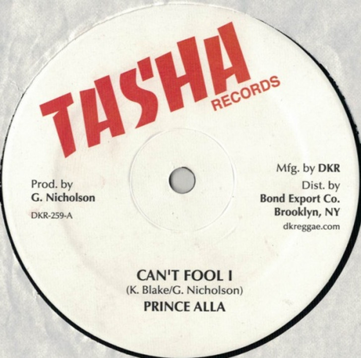Prince Alla - Can't Fool I / Easy Skanking - 12" Vinyl