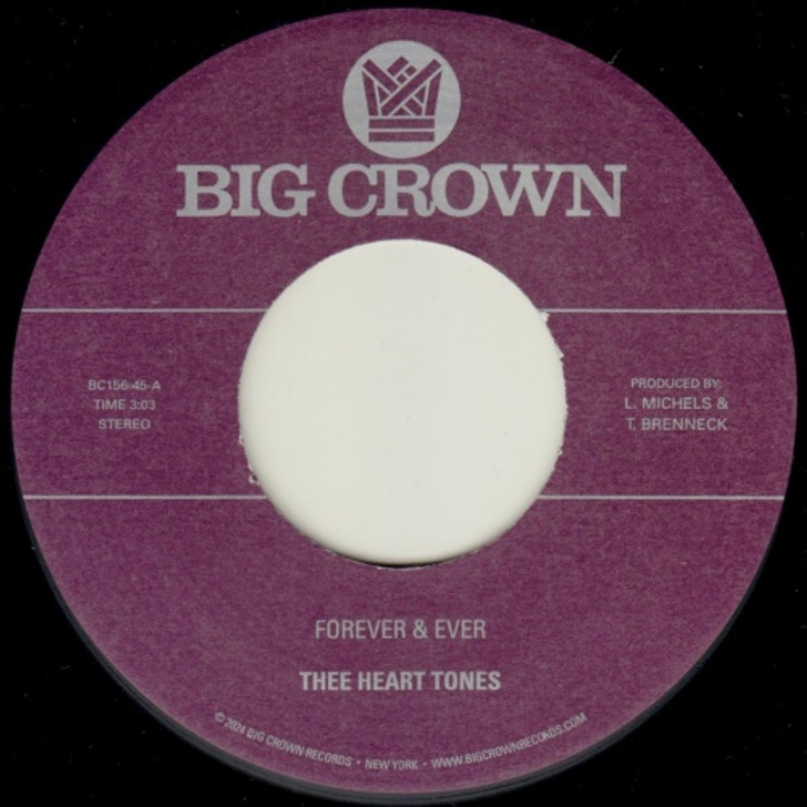 Thee Heart Tones - Forever & Ever / Sabor A Mi - 7" Vinyl