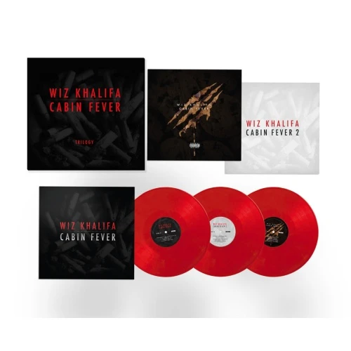 Wiz Khalifa - Cabin Fever Trilogy - 3x LP Colored Vinyl Box Set