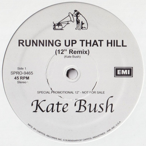 Kate Bush / Running Up That Hill レコード Kate Bush - Running Up That Hill - 12
